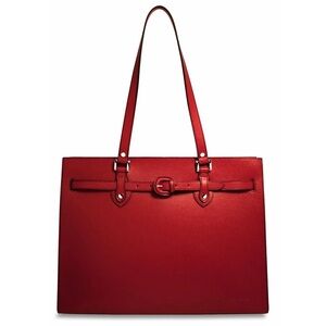 Jack Georges Lexington Collection. Josephine Tote. Red.